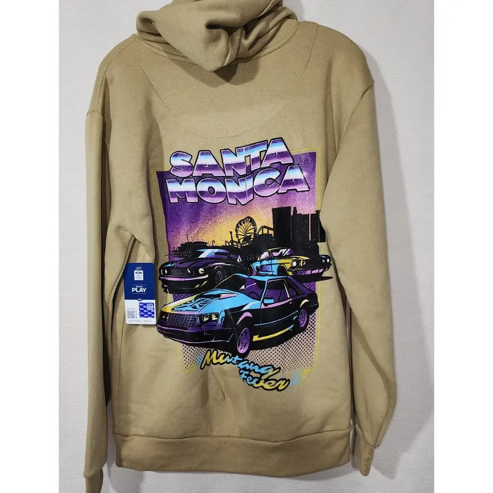 Ford Santa Monica mustang fever small hoodie men